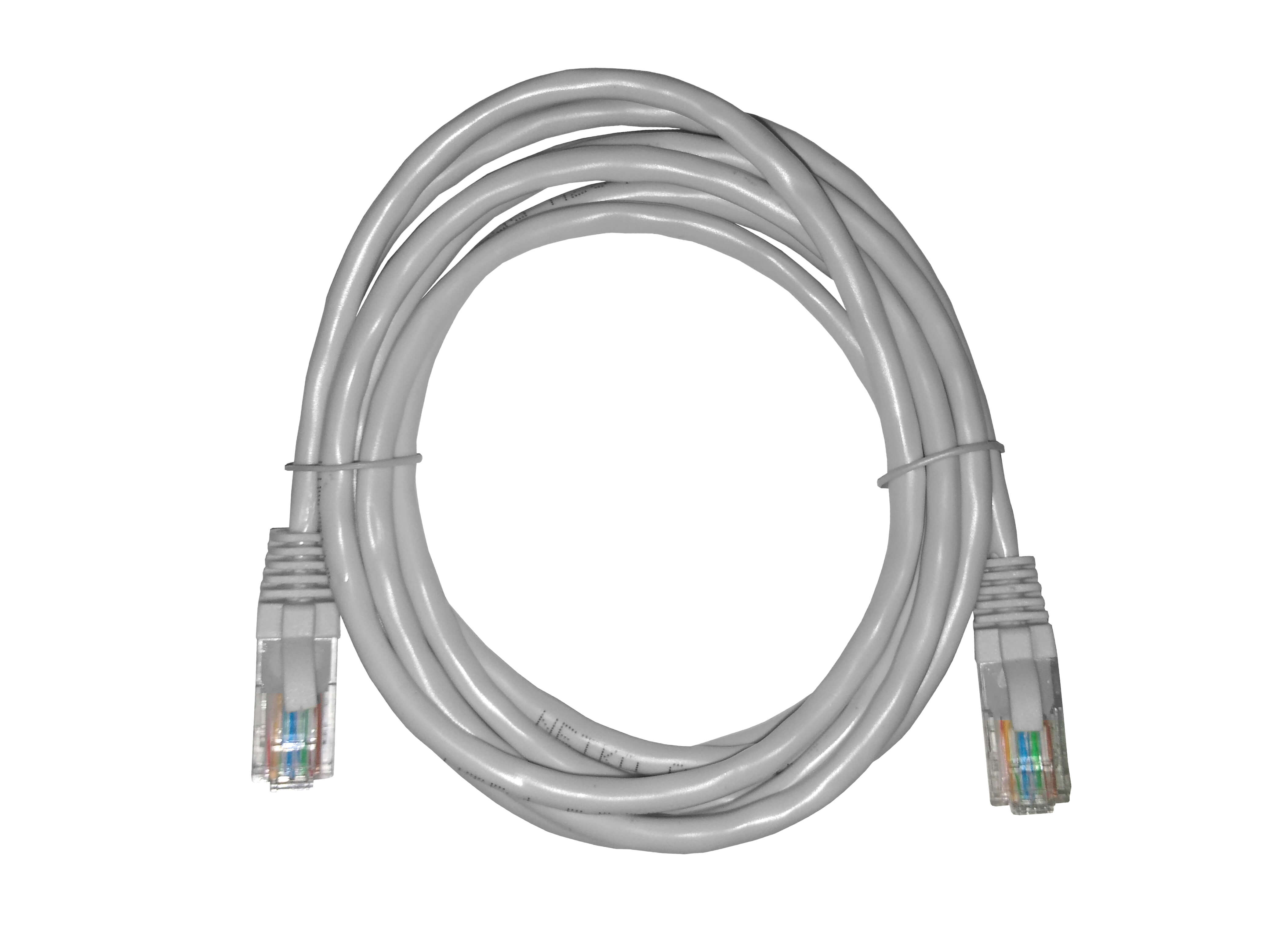 Патч-корд RJ45/8P8C, T568B UTP 5e кат. литой 3м