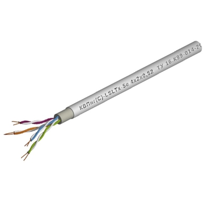 Кабель Спецкабель КВПнг(А)-LS-5е 4х2х0,52 