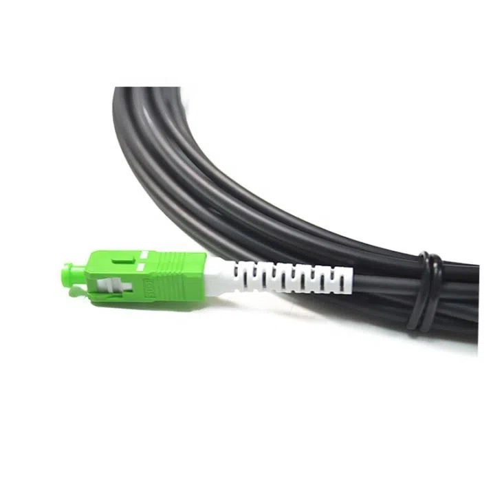 Патч-корд SC(APC)-SC(APC), 3m 9/125 G.657A1, 25м черный LSZH