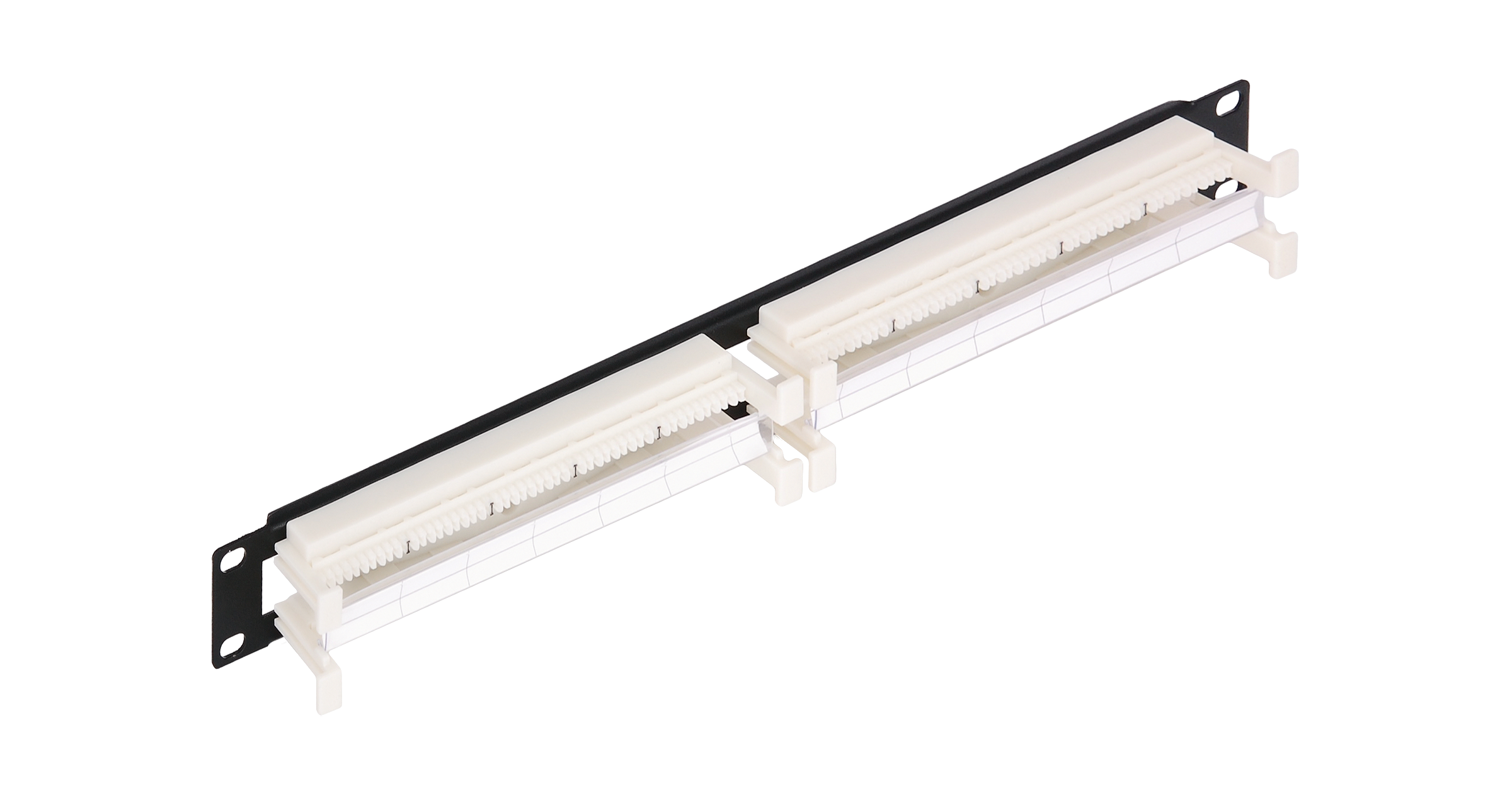 Коммутационная панель 110 Nikomax, 19", 1U, 100 пар, с этикеткой