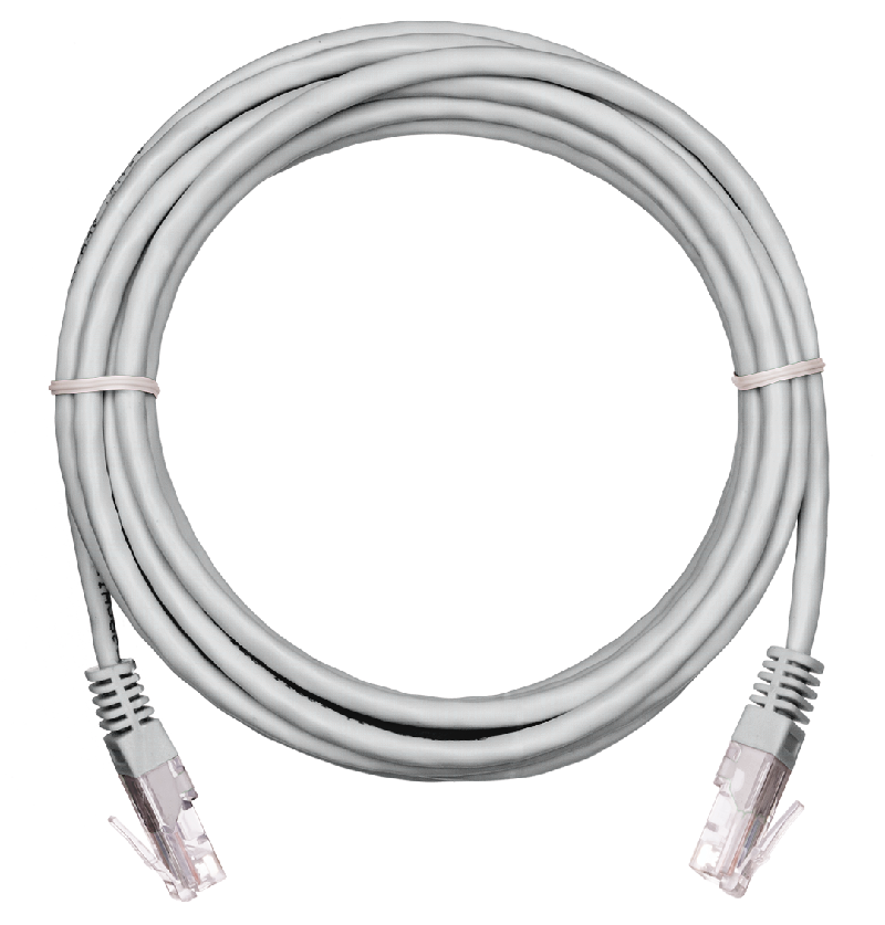 Коммутационный шнур NETLAN U/UTP 4 пары, Кат.5е (Класс D), 100МГц, 2хRJ45/8P8C, T568B, 1м