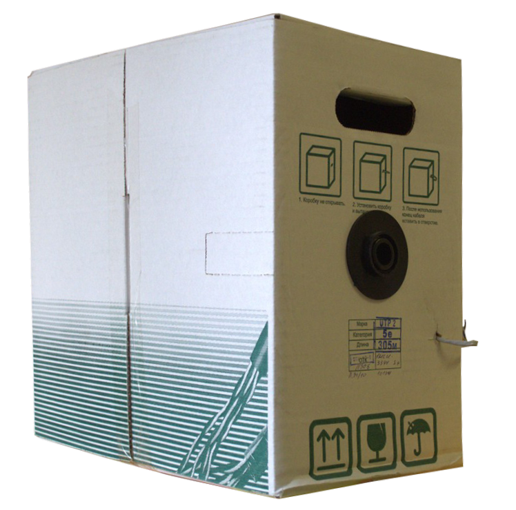 Кабель UTP КСВПВ 2х2х0.5 (Cu) 5е, 2 пары, Андижан, 500m